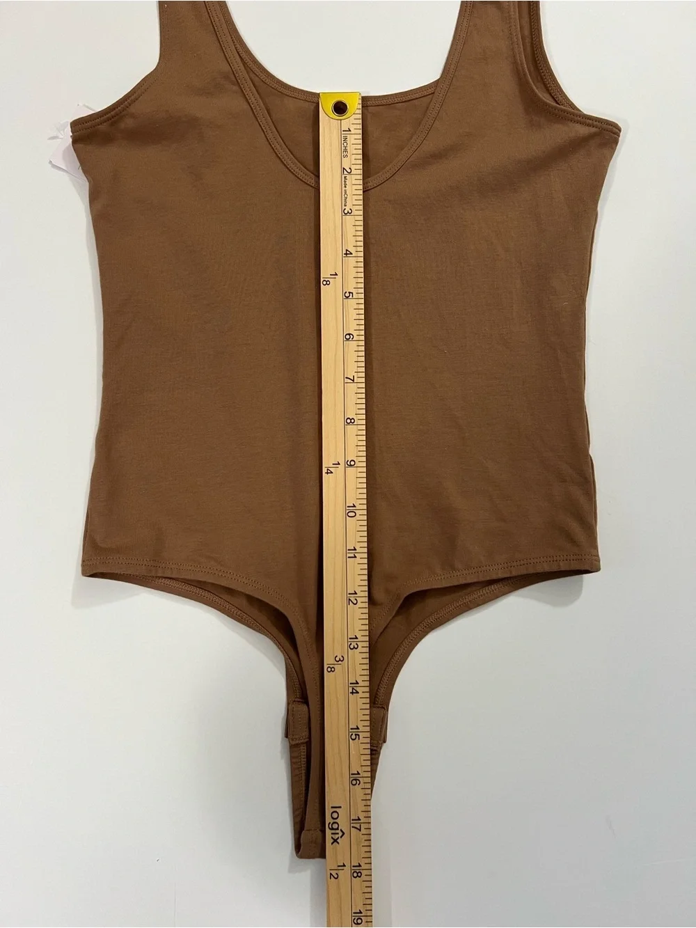 NWT Auden Tan Bodysuit XS